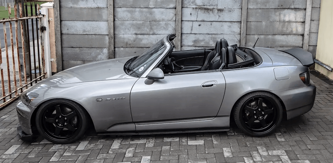 Honda S2000 AP1/AP2 Black Hyper Duck Tail Trunk Spoiler (1999 - 2009) - K2 Industries