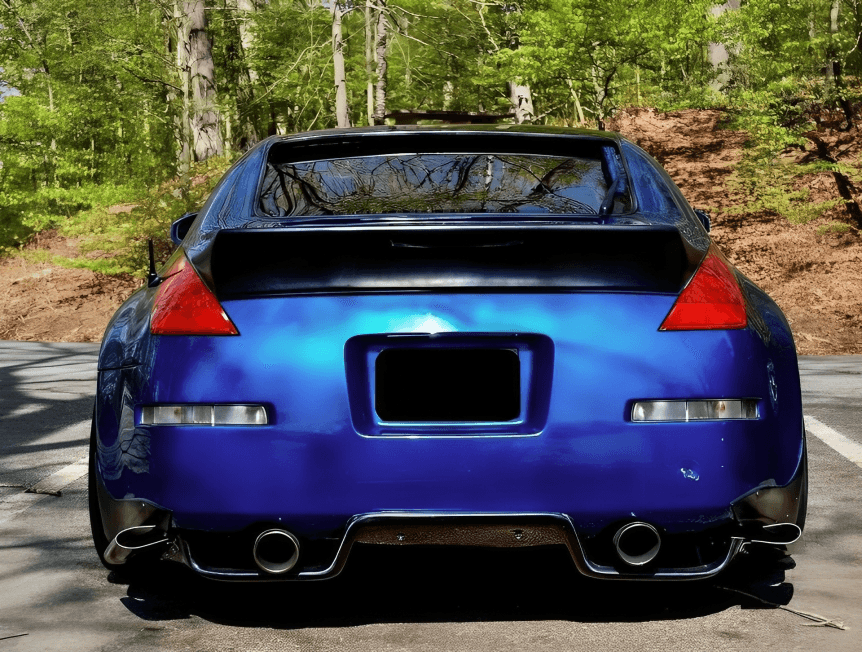 Nissan Fairlady 350z MaxStyle Rear Diffuser (2002 - 2008) - K2 Industries