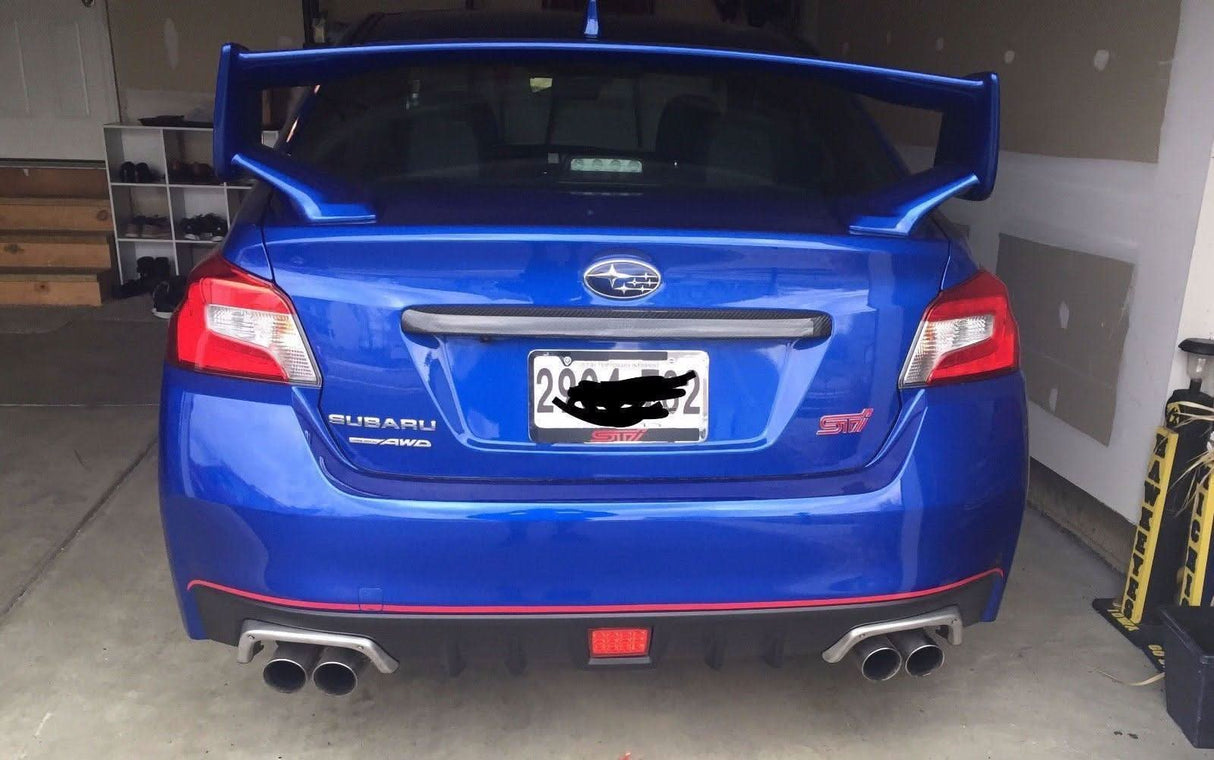 S207 JDM Style Rear Bumper Pinstripe fits 2015-2021 WRX / STI