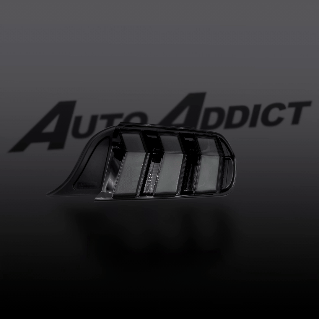2015-2023 Mustang S550 Euro Tail Lights (Clear/Smoked)