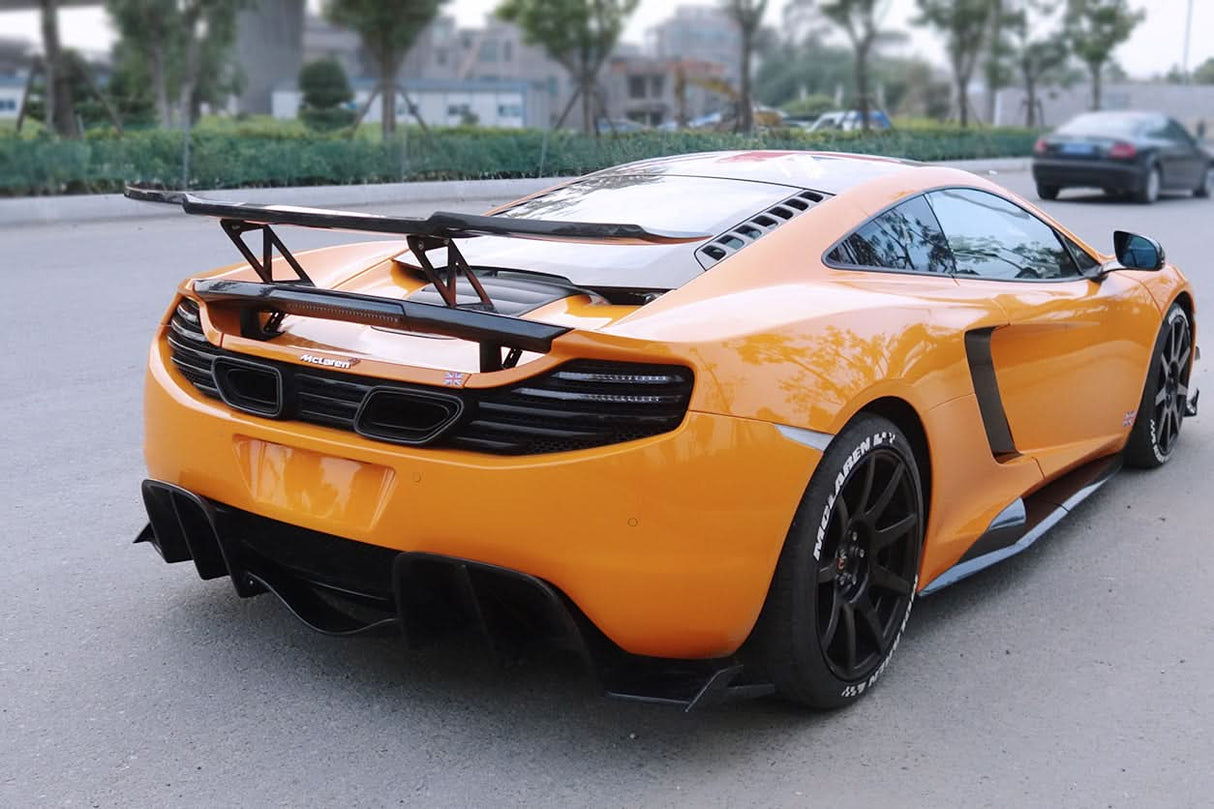 2011-2017 McLaren 650s | 12C BKSS Style Carbon Fiber Trunk Wing Spoiler