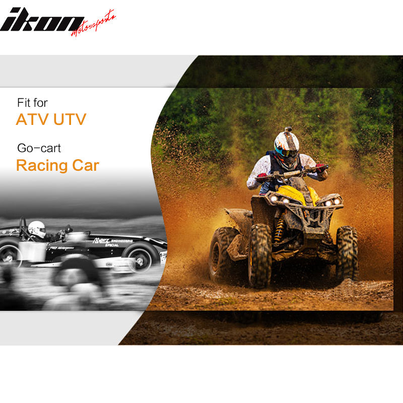 Universal Green 4 Point Buckle Racing Seat Belt Harness Nylon