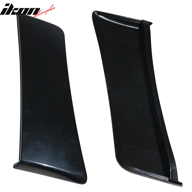 2015-2018 Ford Mustang GT Style Unpainted Rear Quarter Side Scoops ABS