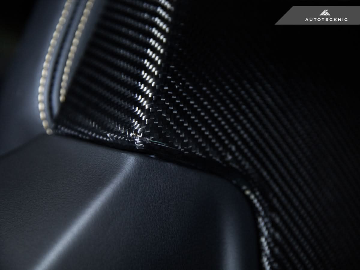 AutoTecknic Dry Carbon Seat Back Cover Set - G42 M240I