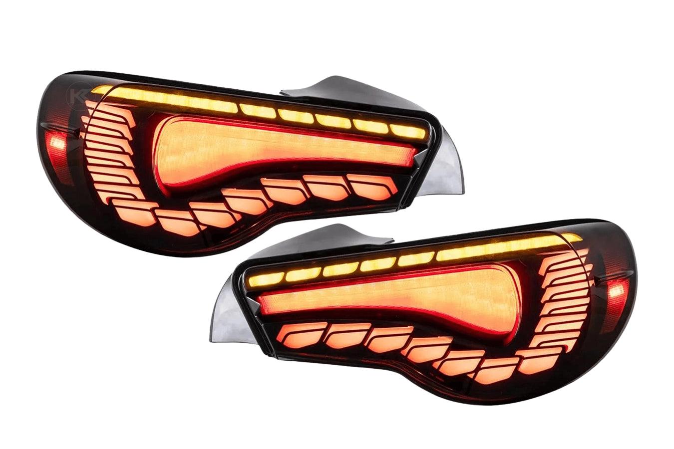 Scion FR-S Subaru BRZ Toyota 86 GT86 FT86 GTS Style LED Tail Lights (2012-2020) - K2 Industries