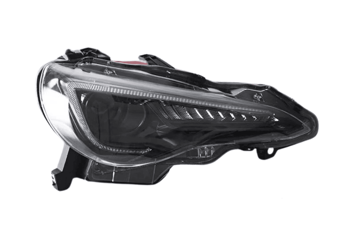 Scion FR-S Subaru BRZ Toyota GT86 1st Gen (ZN6/ZC6) Black Dual Beam Projector Headlights (2012-2021) - K2 Industries