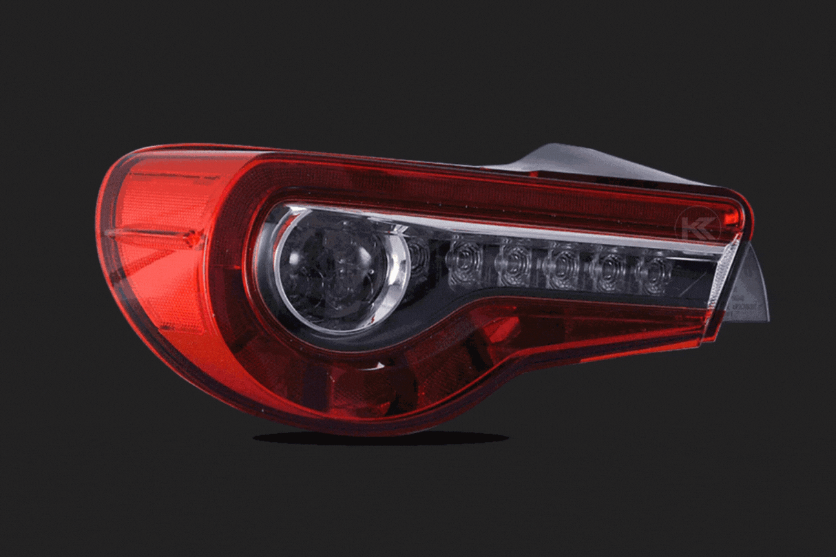 Scion FR-S Subaru BRZ Toyota GT86 1st Gen (ZN6/ZC6) LED Tail Lights Upgrade (2012-2021) - K2 Industries