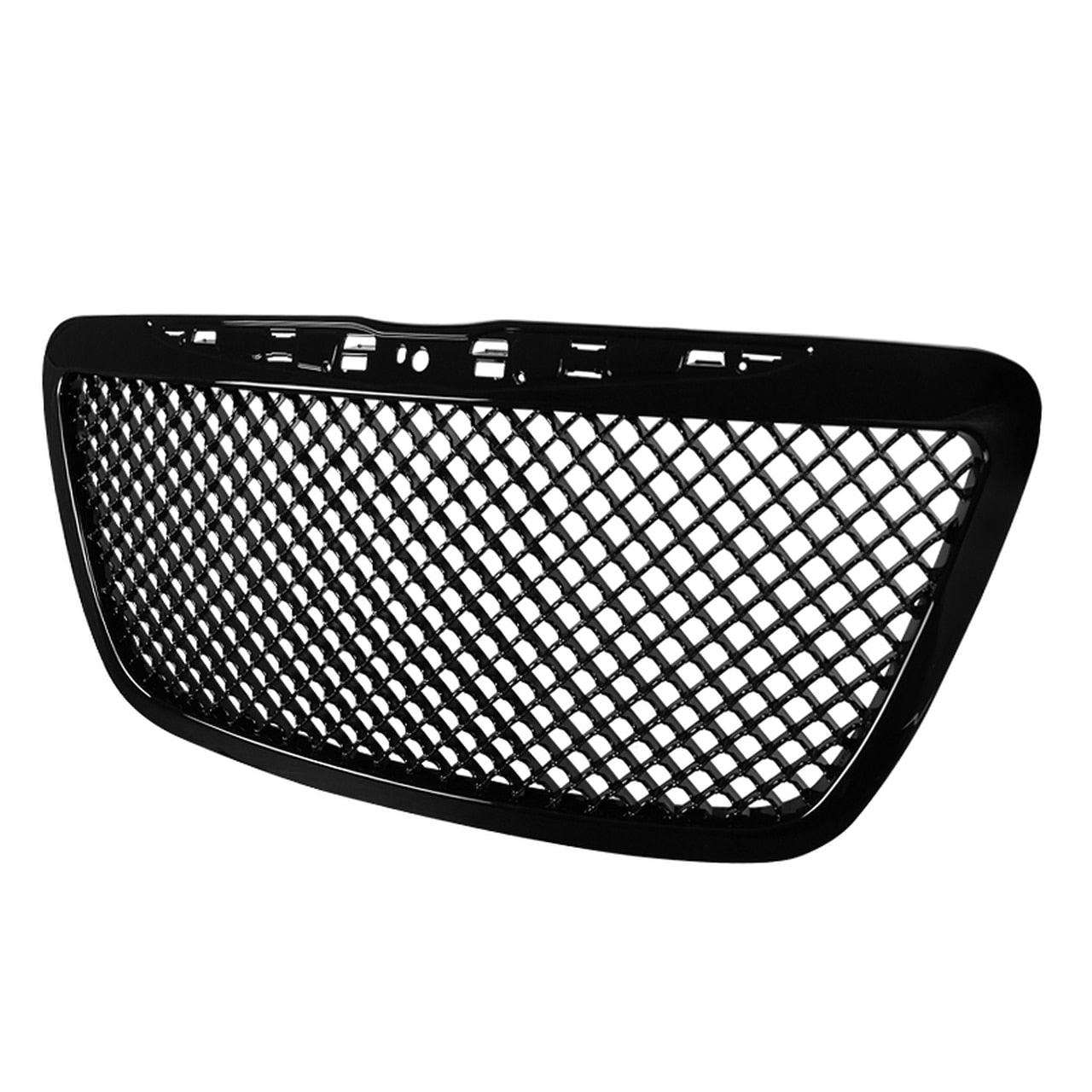 Spec-D Grill Chrysler 300 300C (2011-2014) Gloss Black Mesh