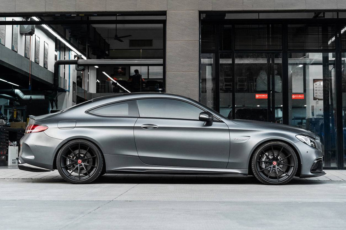 2015-2021 Mercedes Benz C-Class W205 Coupe PS Style Side Skirts