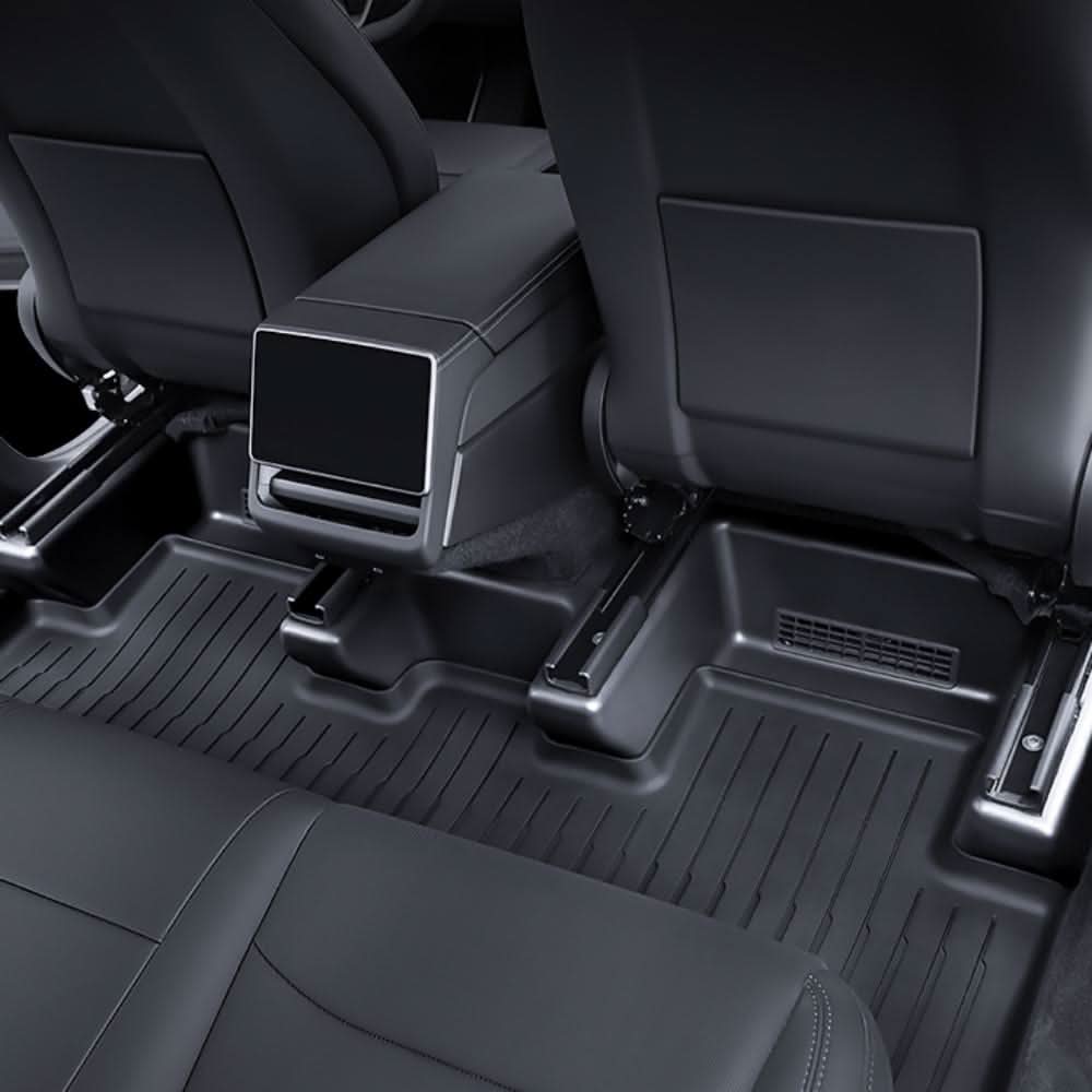Seat Slide Rail Anti-Kick Guards for Model Y Juniper (5PCS) | TESERY