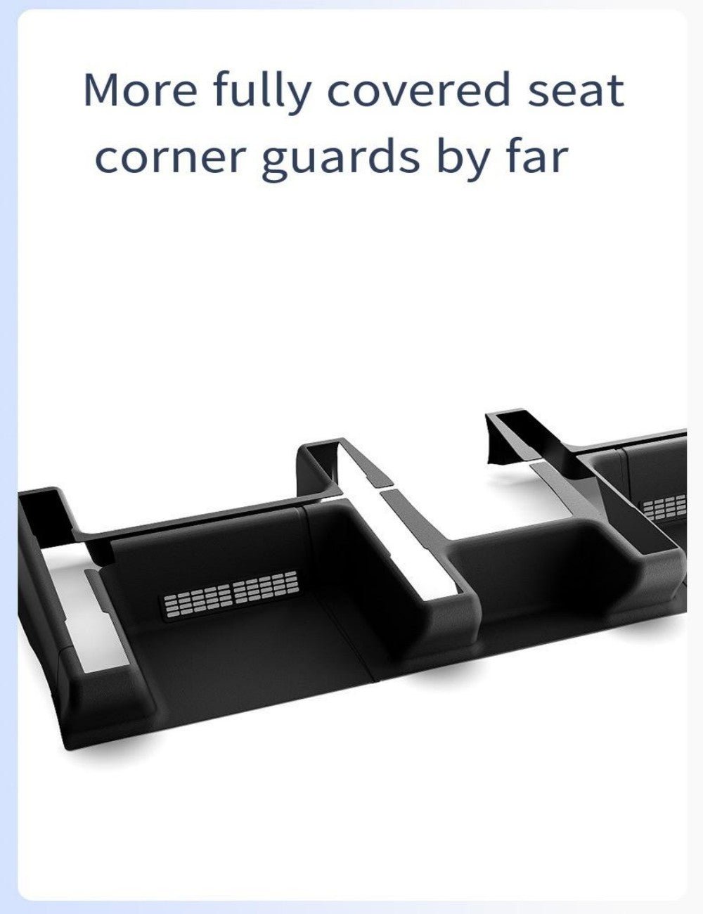 Seat Slide Rail Anti-Kick Guards for Model Y Juniper (5PCS) | TESERY