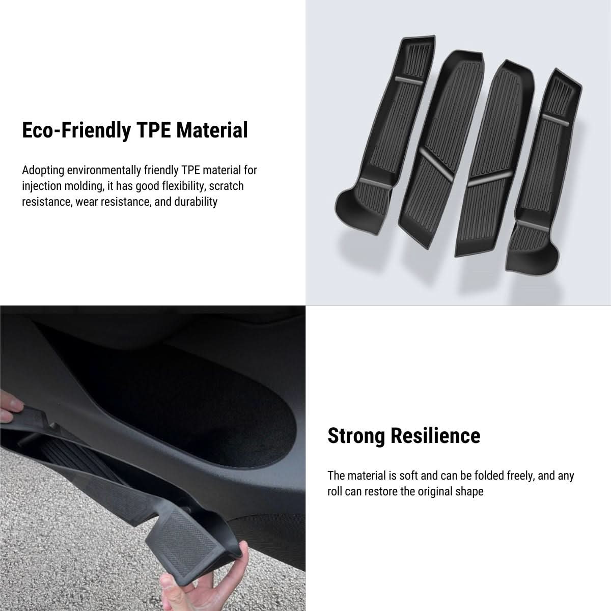 Door Side Organizer Tray for Tesla Model Y