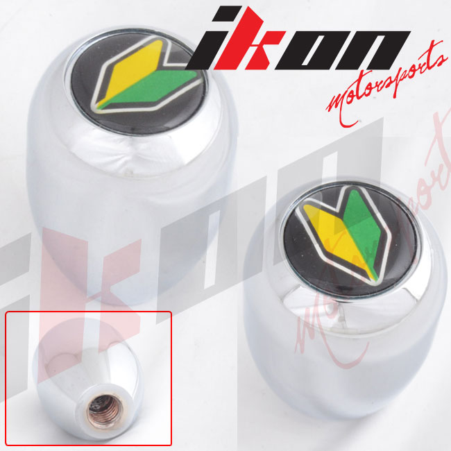 Manual MT Chrome T-R Gear Shift Knob Fits VW Jetta Golf Beetle Rabbit