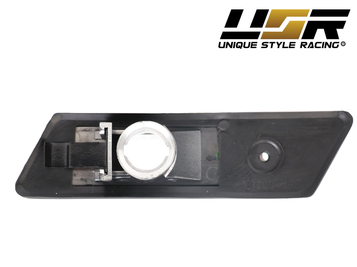 1992-1996 BMW E36 Black Trim Crystal Clear Side Marker Lights