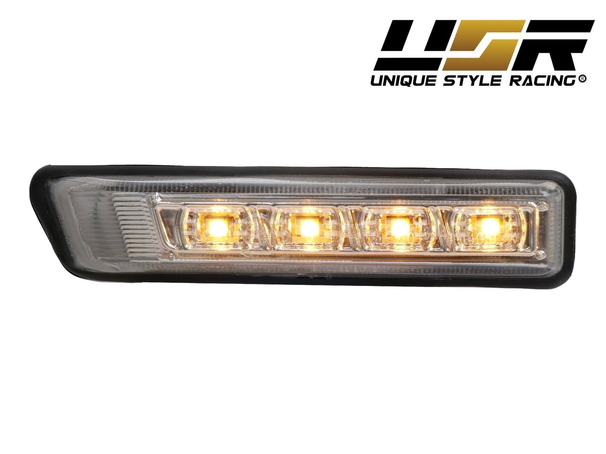 1997-1999 BMW E36 & E53 X5 Crystal Smoke Amber LED Side Marker Lights