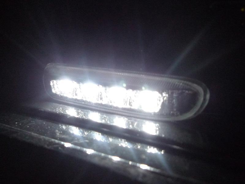 1999-2003 BMW E46 Smoke Amber LED Fender Side Marker Lights