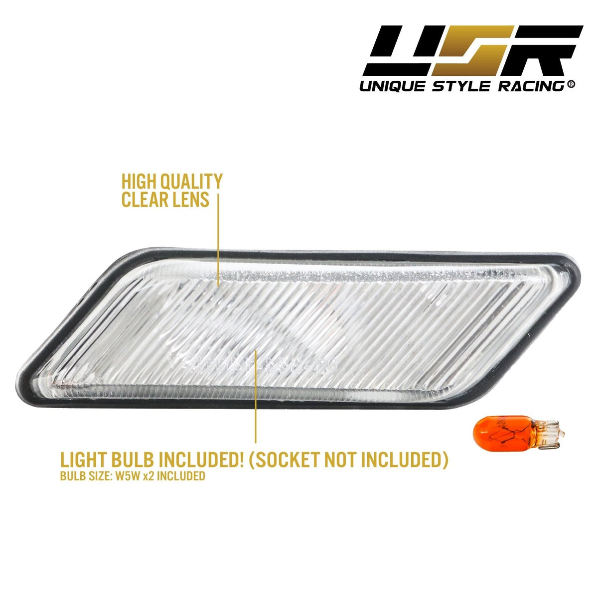 1996-2002 BMW Z3 Smoke Fender Side Marker Lights