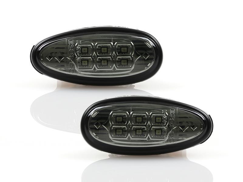 2003-2006 Mitsubishi Lancer Evo Smoke Amber LED Side Marker Lights