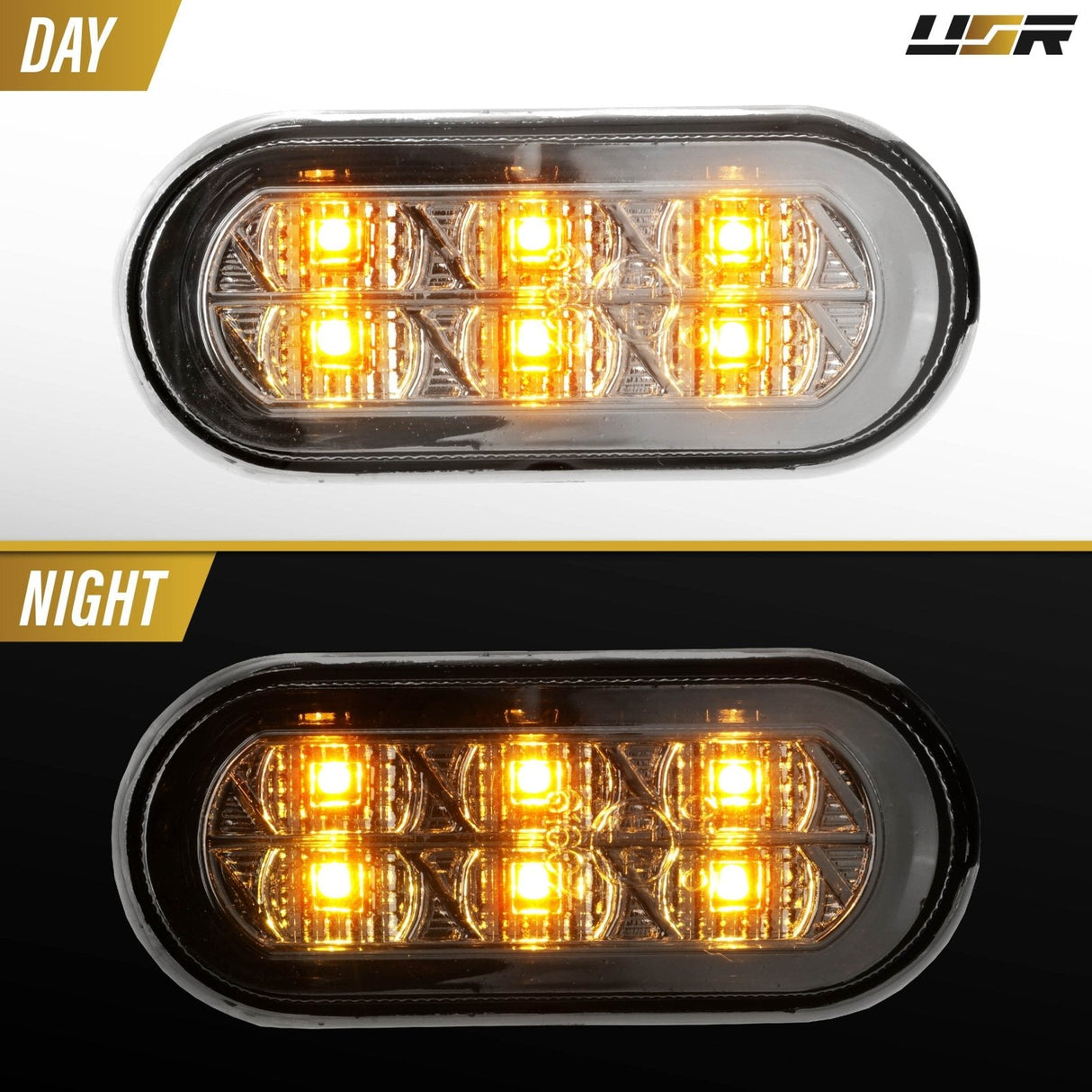 Volkswagen Golf GTI Jetta Passat Smoke Amber LED Side Marker Lights