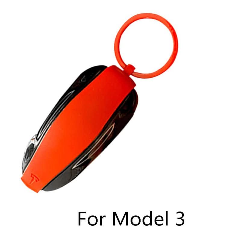 Silicone Key Fob Cover for Model 3/Y | 3 Colors | Scratch Protection | Signal-Safe