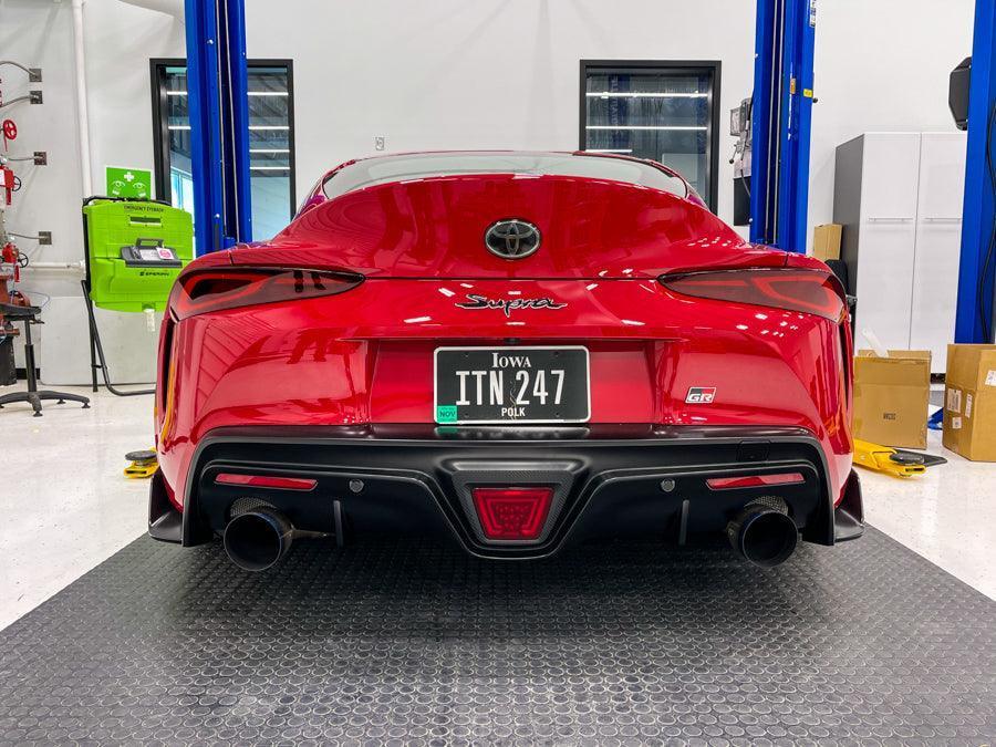 Smoked or Red Aftermarket F1 Overlay - 2020+ Supra
