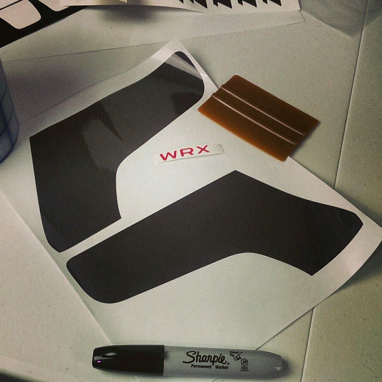 Smoked Tail Light Overlays (Dark, Light, Red, or Yellow) for 2015-2020 Subaru WRX / STI