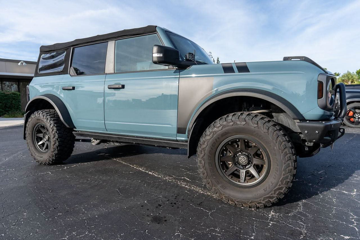 Solid Fender Overlays - 2021+ Bronco