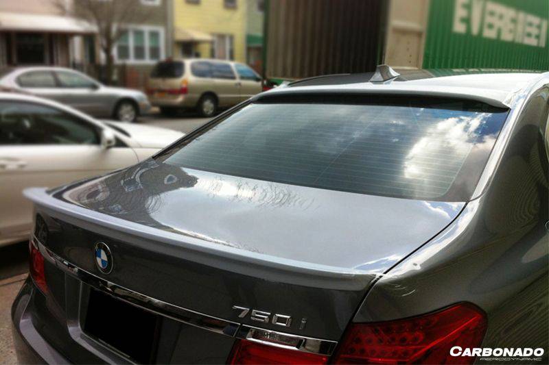 2009-2015 BMW 7 Series F01 ASC Style Carbon Fiber Roof Spoiler