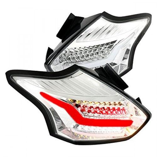 Spec-D LED Tail Lights Ford Focus SE/ST/Titanium (15-18) RS (16-18) Black, Smoke, Red or Clear