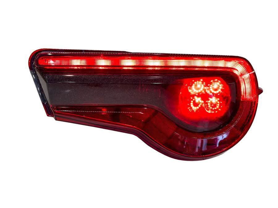 Special Edition Dark Smoke Galaxy Tail Light Overlays - 2017-2021 Toyota 86 / Subaru BRZ