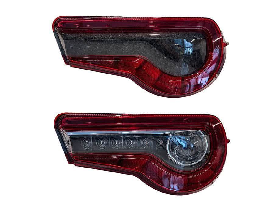 Special Edition Dark Smoke Galaxy Tail Light Overlays - 2017-2021 Toyota 86 / Subaru BRZ