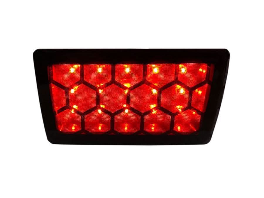 Special Edition Dark Smoke Honeycomb F1 / Rear Fog Light Overlay - 2015-2024 Subaru WRX / STI