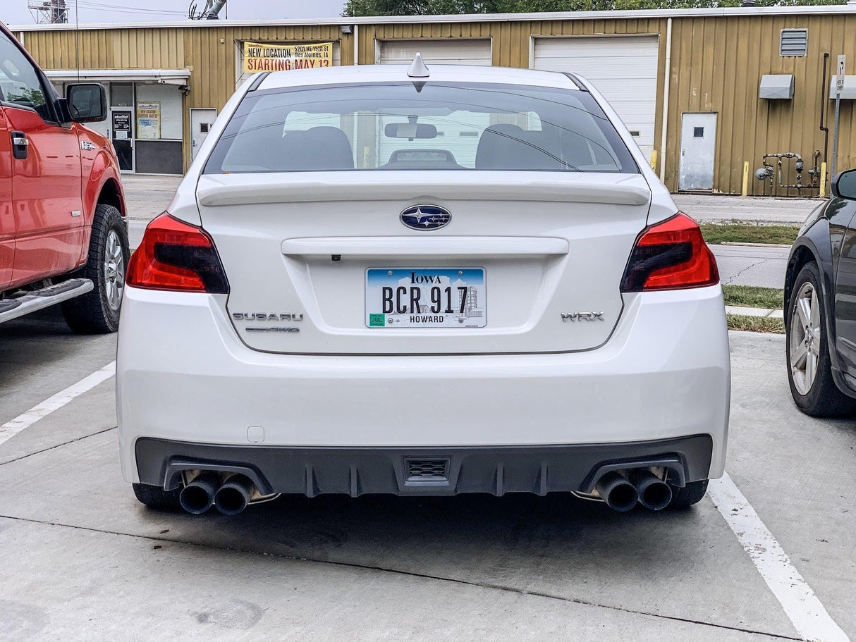 Special Edition Dark Smoke Honeycomb Tail Light Overlays - 2015-2021 WRX / STI
