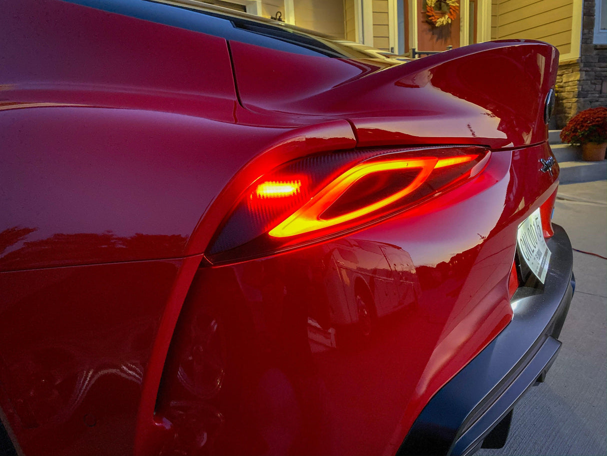 Special Edition Tail Light Overlay (Top) - 2020+ Supra
