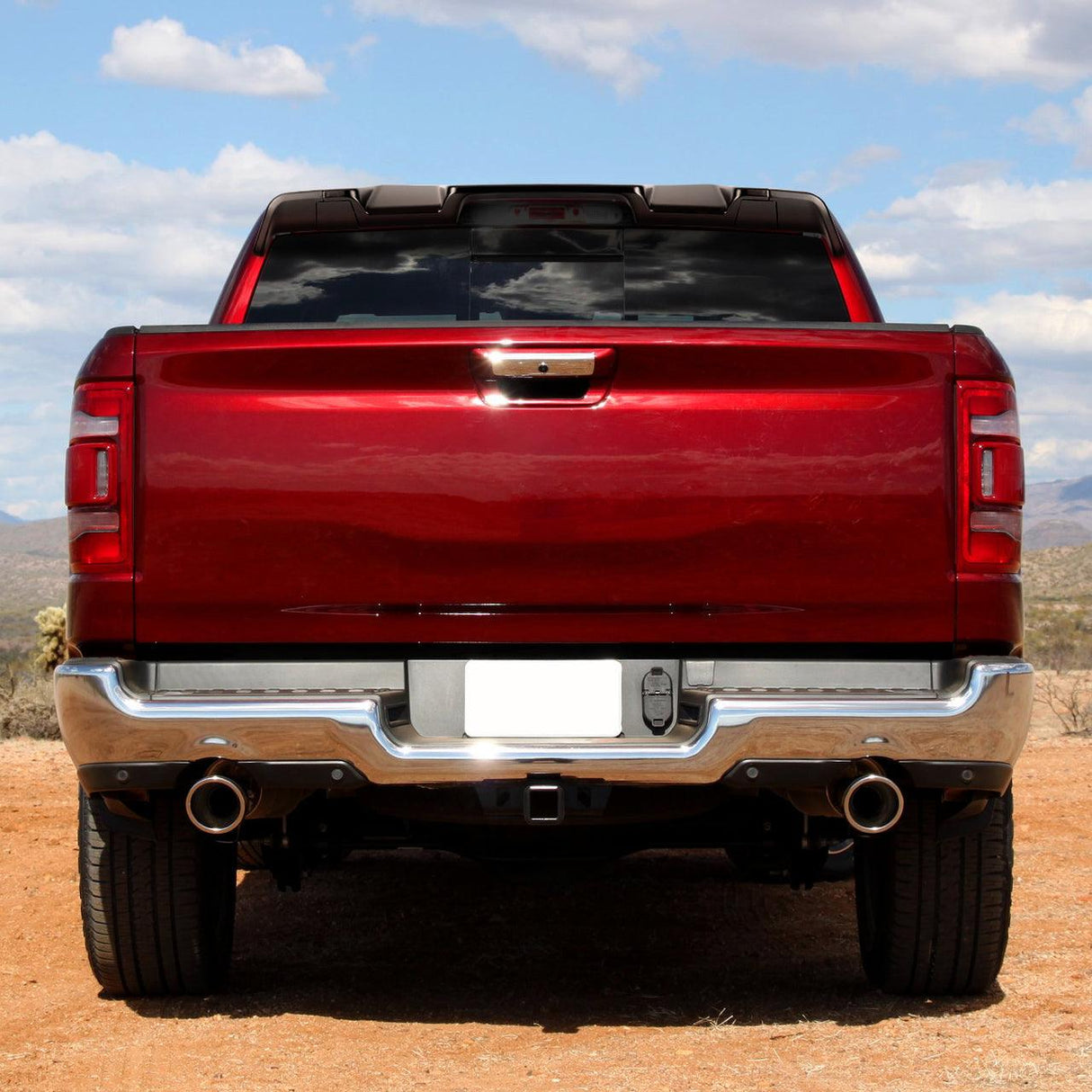 Spec-D Spoiler Ram 1500 & Rebel (2019-2023) Rear Cab Roof Wing Kit