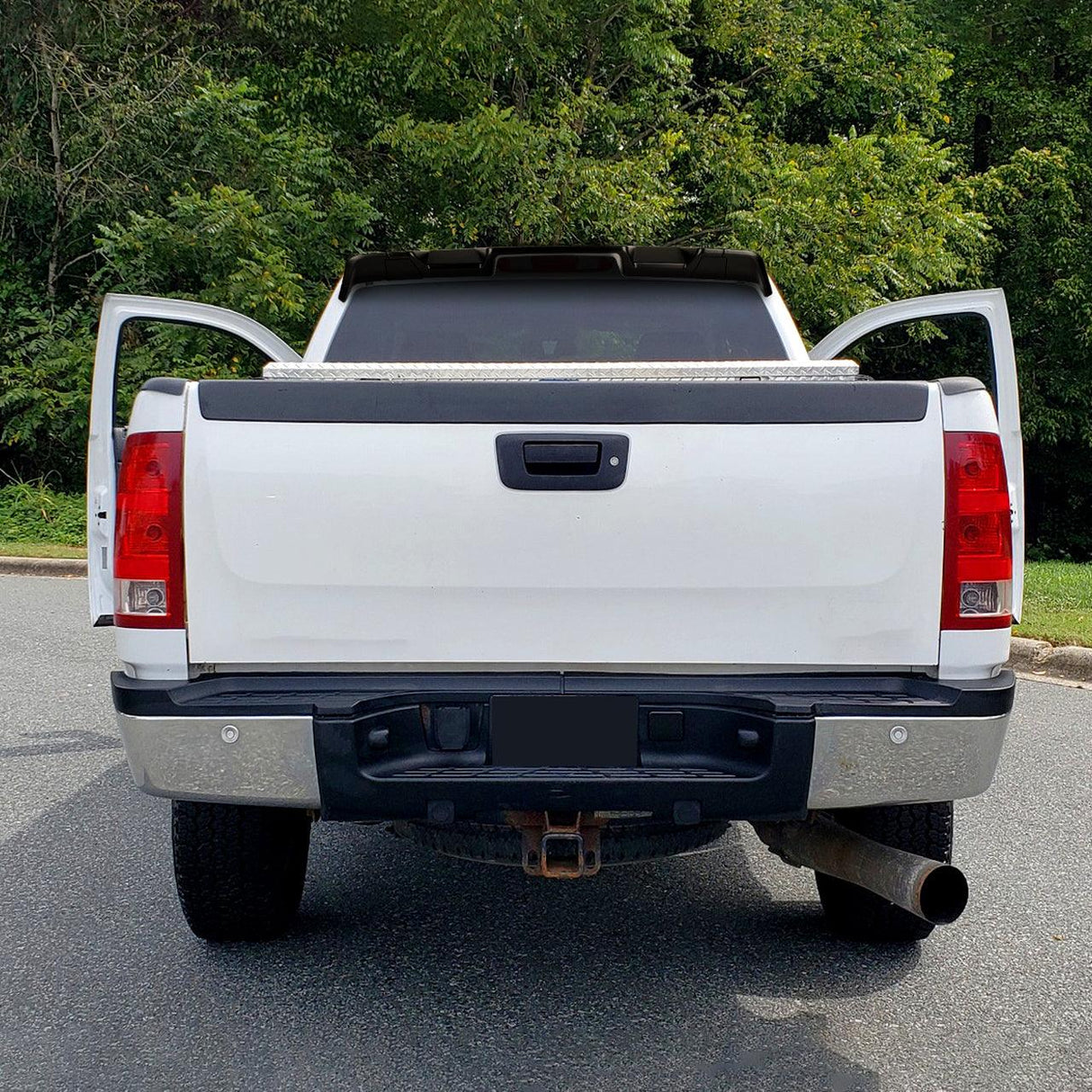 Spec-D Spoiler GMC Sierra 2500 HD (2008-2014) Rear Cab Roof Wing Kit
