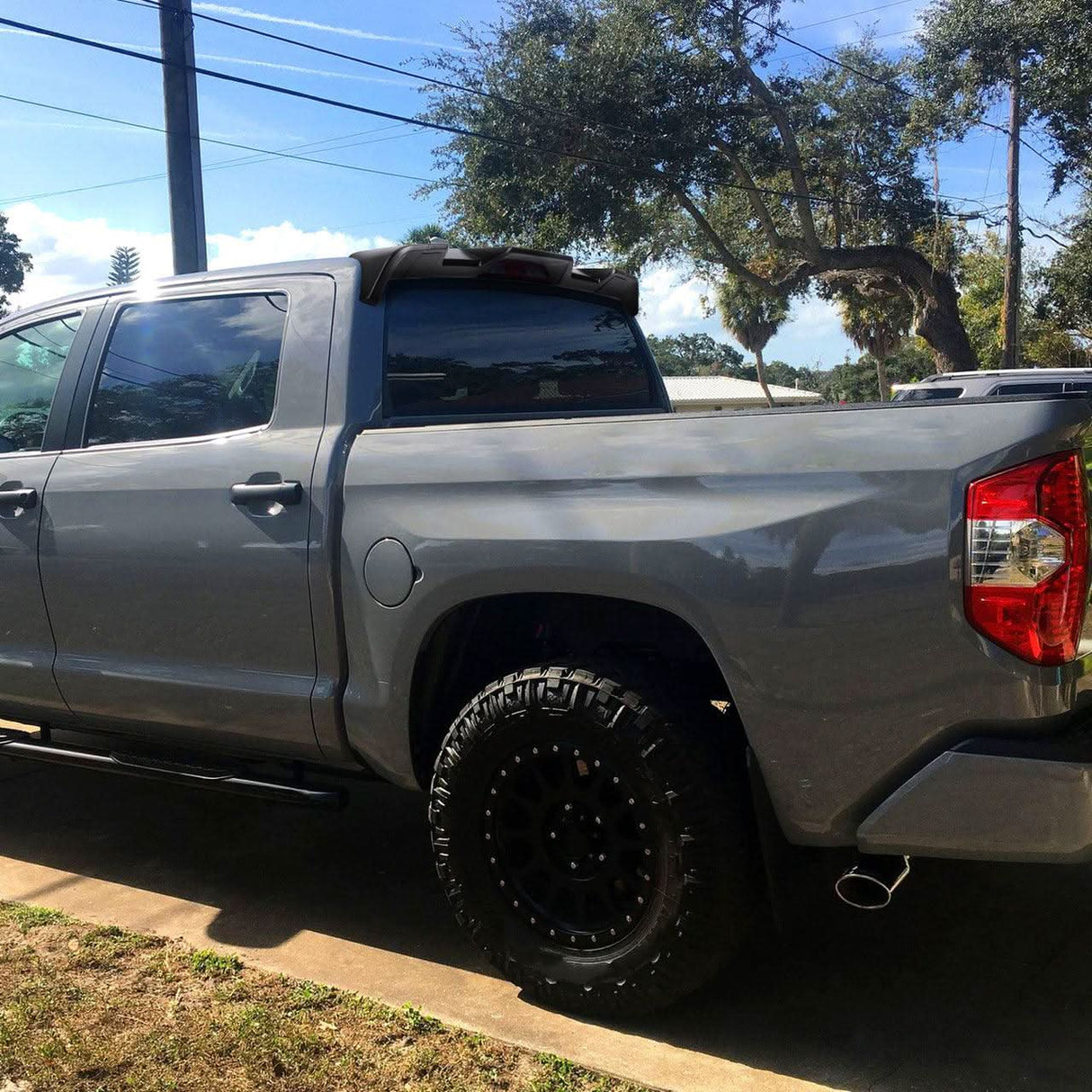 Spec-D Spoiler Toyota Tundra (2007-2013) Rear Cab Roof Wing Kit