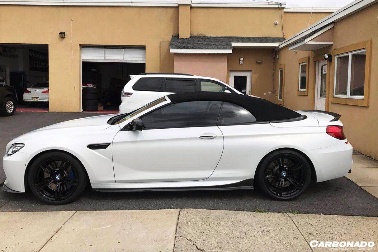 2011-2018 BMW 6 Series F12 M6 Convertiable VRS Style Carbon Fiber Trunk Spoiler