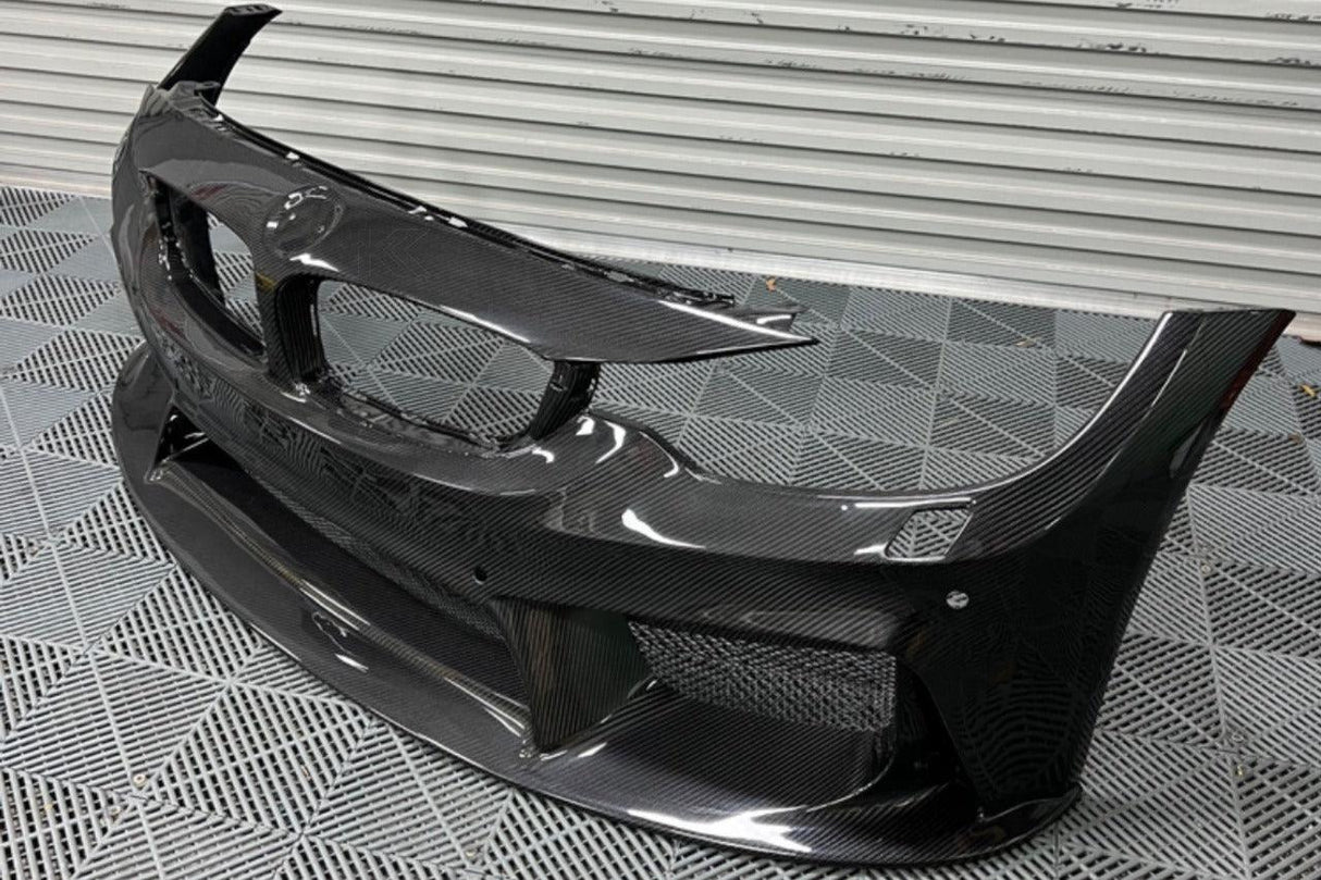 BMW 3 Series F80 F82 F83 Carbon Fiber 3D Front Bumper (2011-2019)