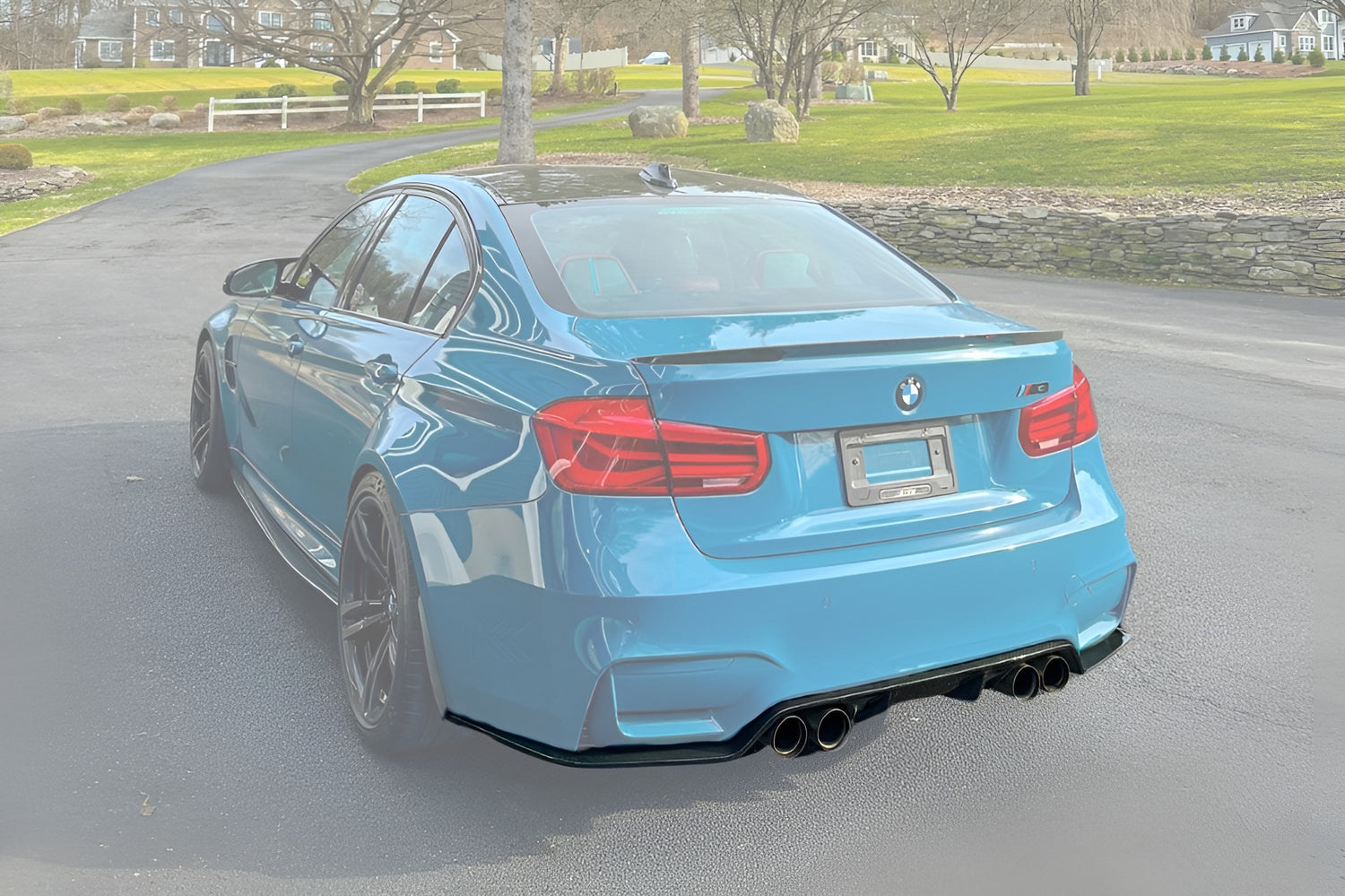 BMW F80/F82/F83 3D Style Carbon Fiber Diffuser Set (2014-2020)