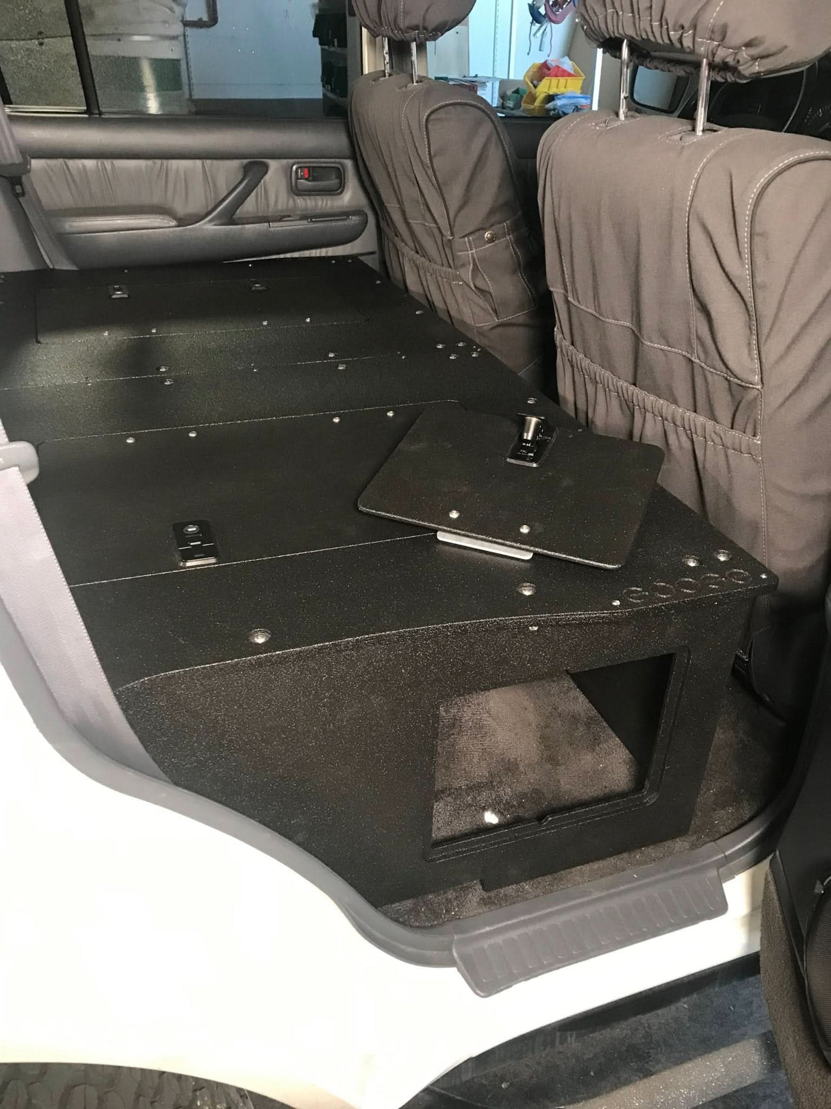 Stealth Sleep and Storage Package for Toyota Land Cruiser 1991-1997 80 Series - 43-3/8" W x 8" H x 40" D