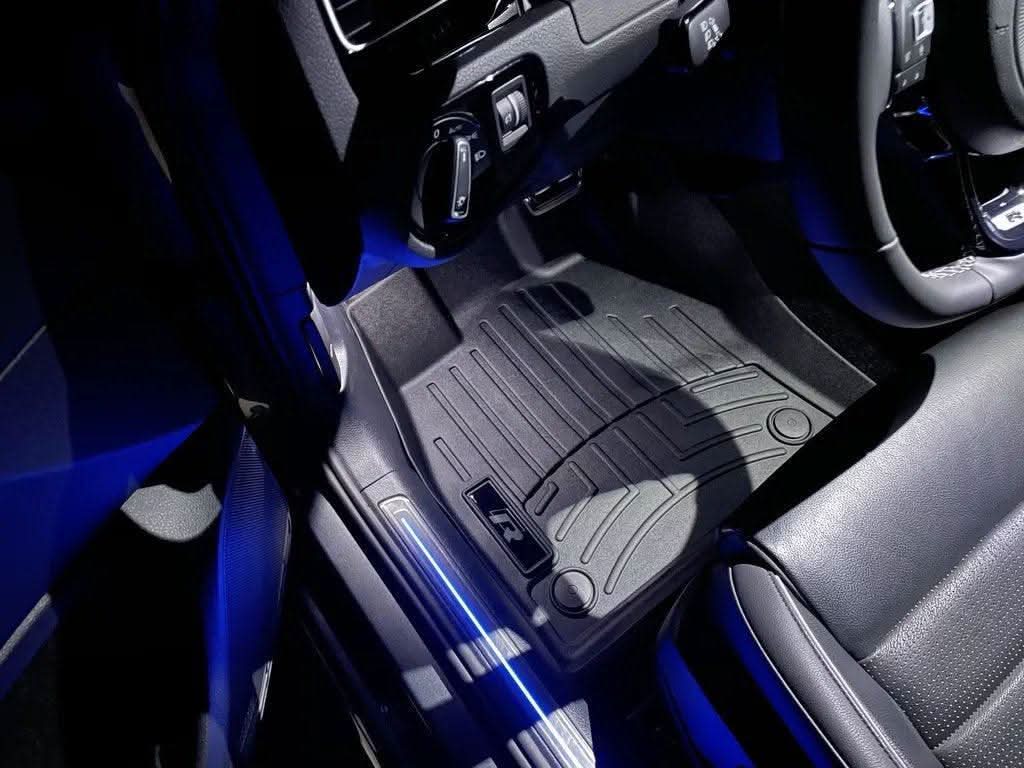 STI Logo Emblems for Weathertech All Weather Floor Mats (Pair)