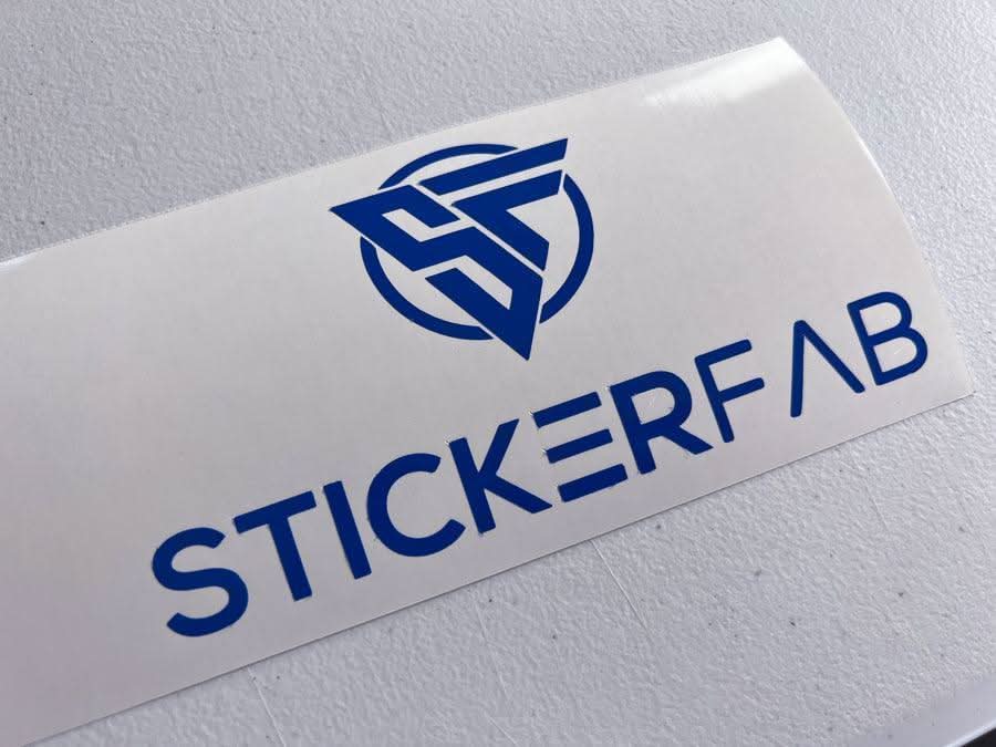 StickerFab 3x6 in Stickers (Pair) - Universal