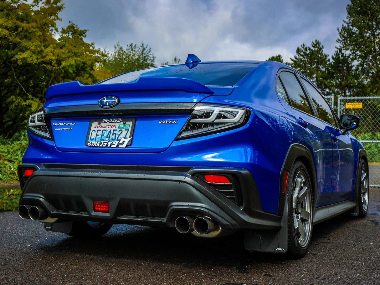 Subaru WRX Clear Lens with Black Base and White Bar Spec-Ar LED Tail lights (2022+) - K2 Industries