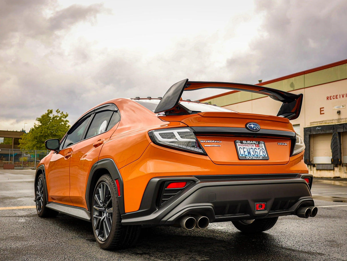 Subaru WRX Clear Lens with Black Base and White Bar Spec-Ar LED Tail lights (2022+) - K2 Industries