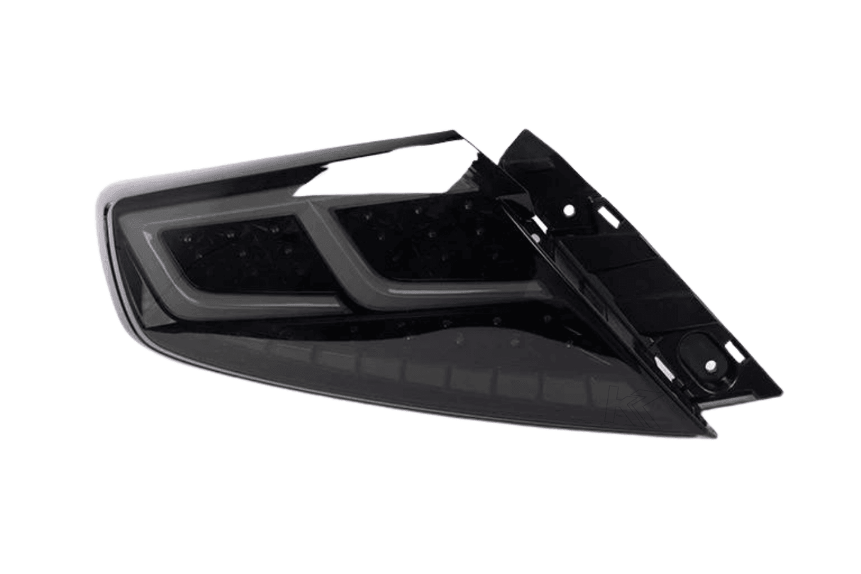 Subaru WRX Smoke Lens with Black Base and White Bar Spec-Ar LED Tail lights (2022+) - K2 Industries