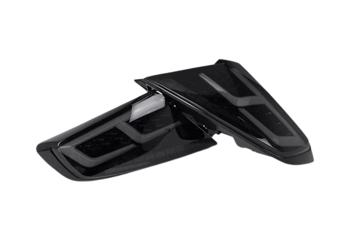 Subaru WRX Smoke Lens with Black Base and White Bar Spec-Ar LED Tail lights (2022+) - K2 Industries