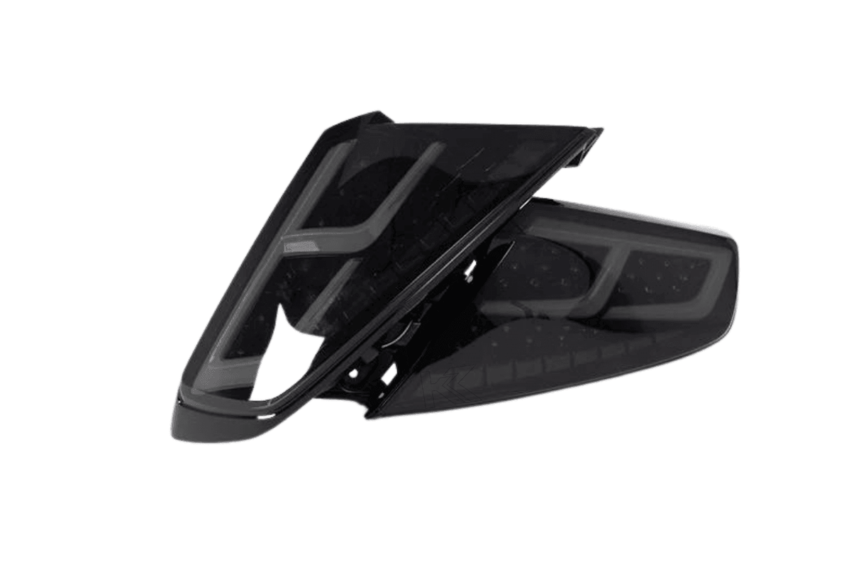 Subaru WRX Smoke Lens with Black Base and White Bar Spec-Ar LED Tail lights (2022+) - K2 Industries