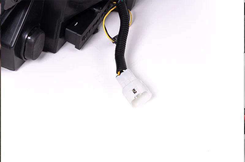 Subaru WRX Smoke Lens with Black Base and White Bar Spec-Ar LED Tail lights (2022+) - K2 Industries