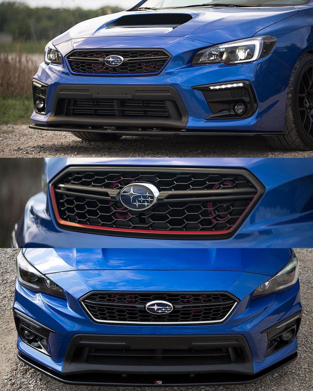 Subaru WRX STI S208 Type RA Style Grille Pinstripe - 2018-2021 WRX / STI